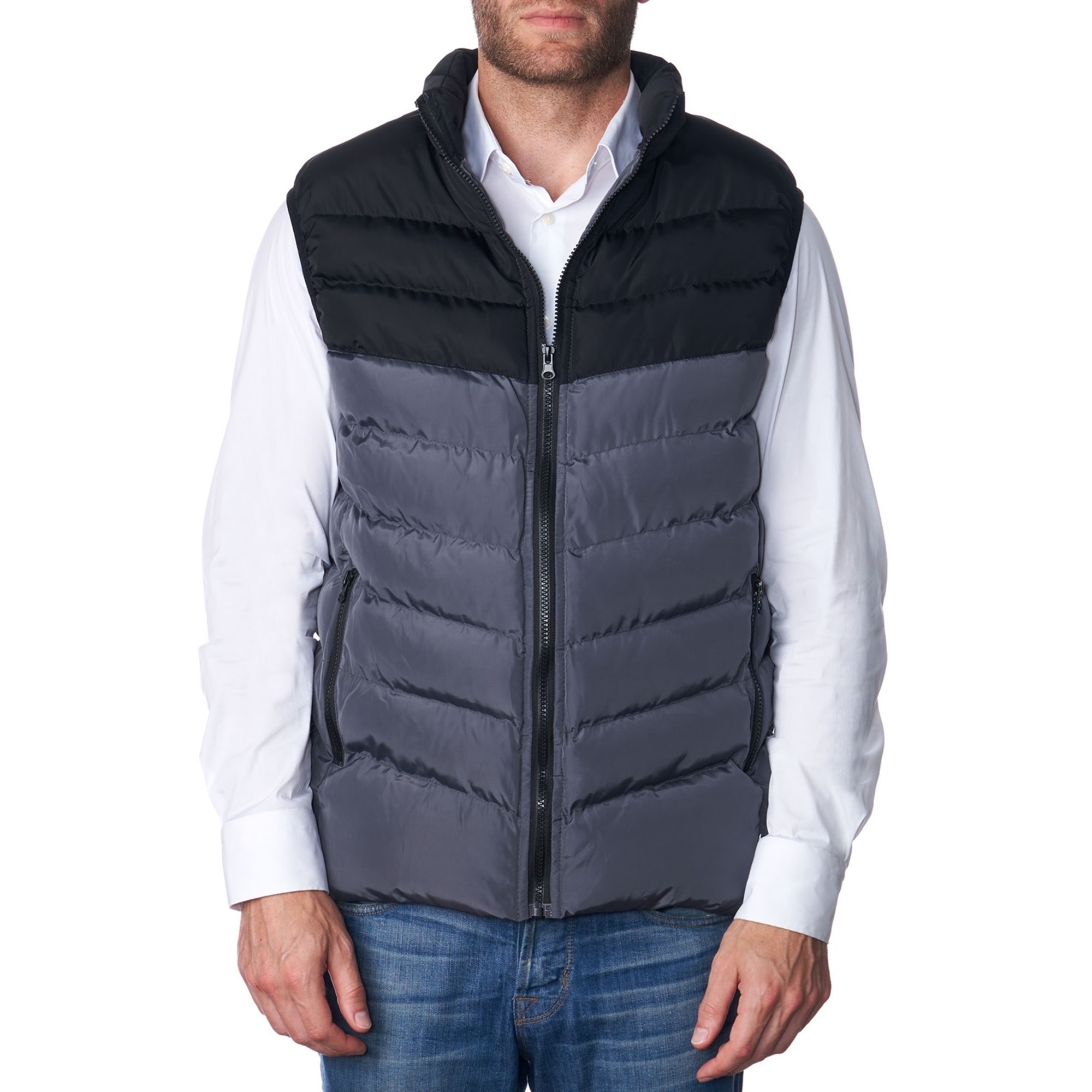 ジャケット・アウター DIANTE Hoodie down vest jacket 5142wjLT9lL.jpg